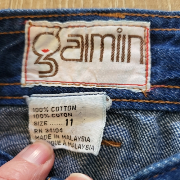 70's Gamin Jeans Very Rare Vintage - Picture 10 of 12